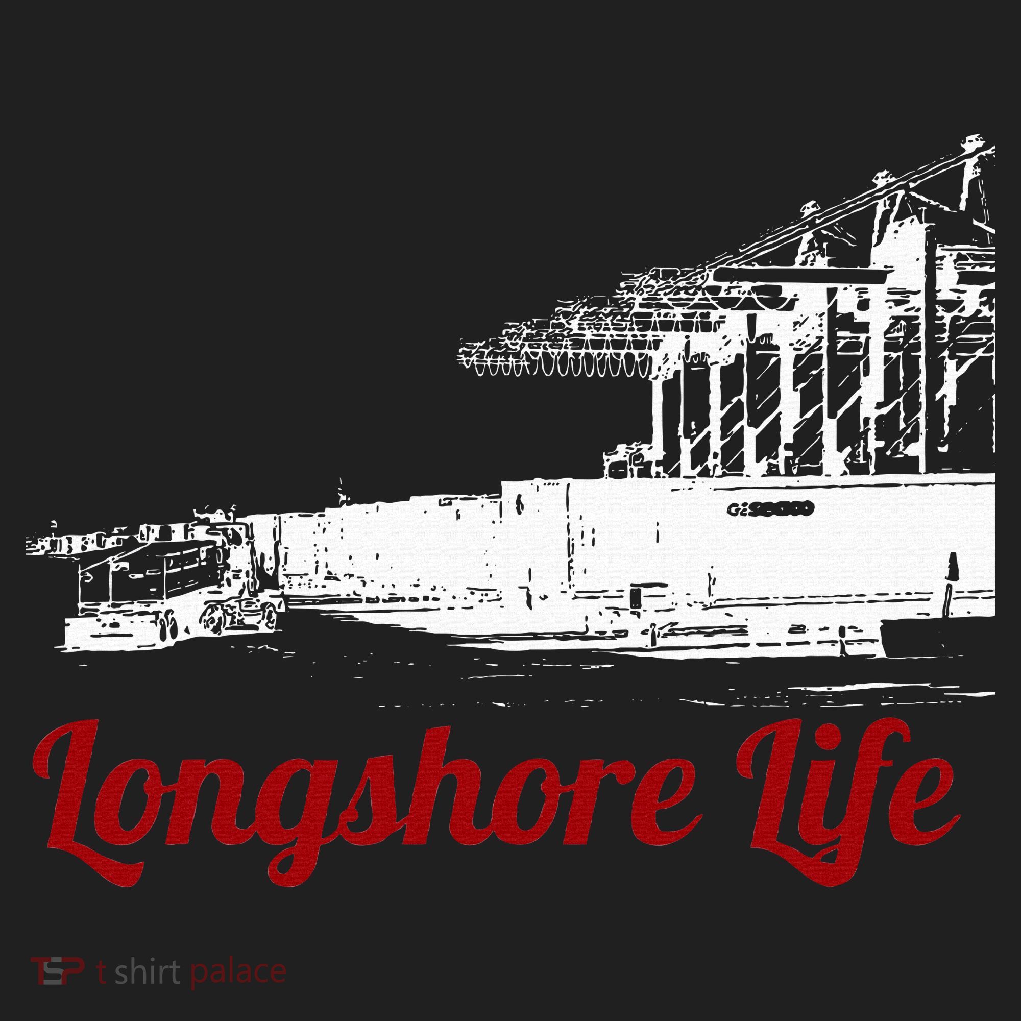 Longshore Life Ilwu Cranes Containers Utr Women's Sweatshirt