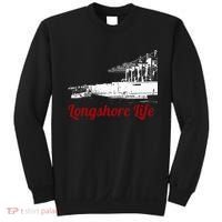 Longshore Life Ilwu Cranes Containers Utr Sweatshirt thumb 0