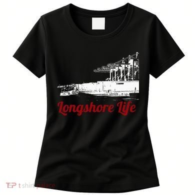 Longshore Life Ilwu Cranes Containers Utr Women's T-Shirt