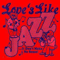 LoveS Like Jazz...It DonT Make No Sense Santa Hat thumb 1