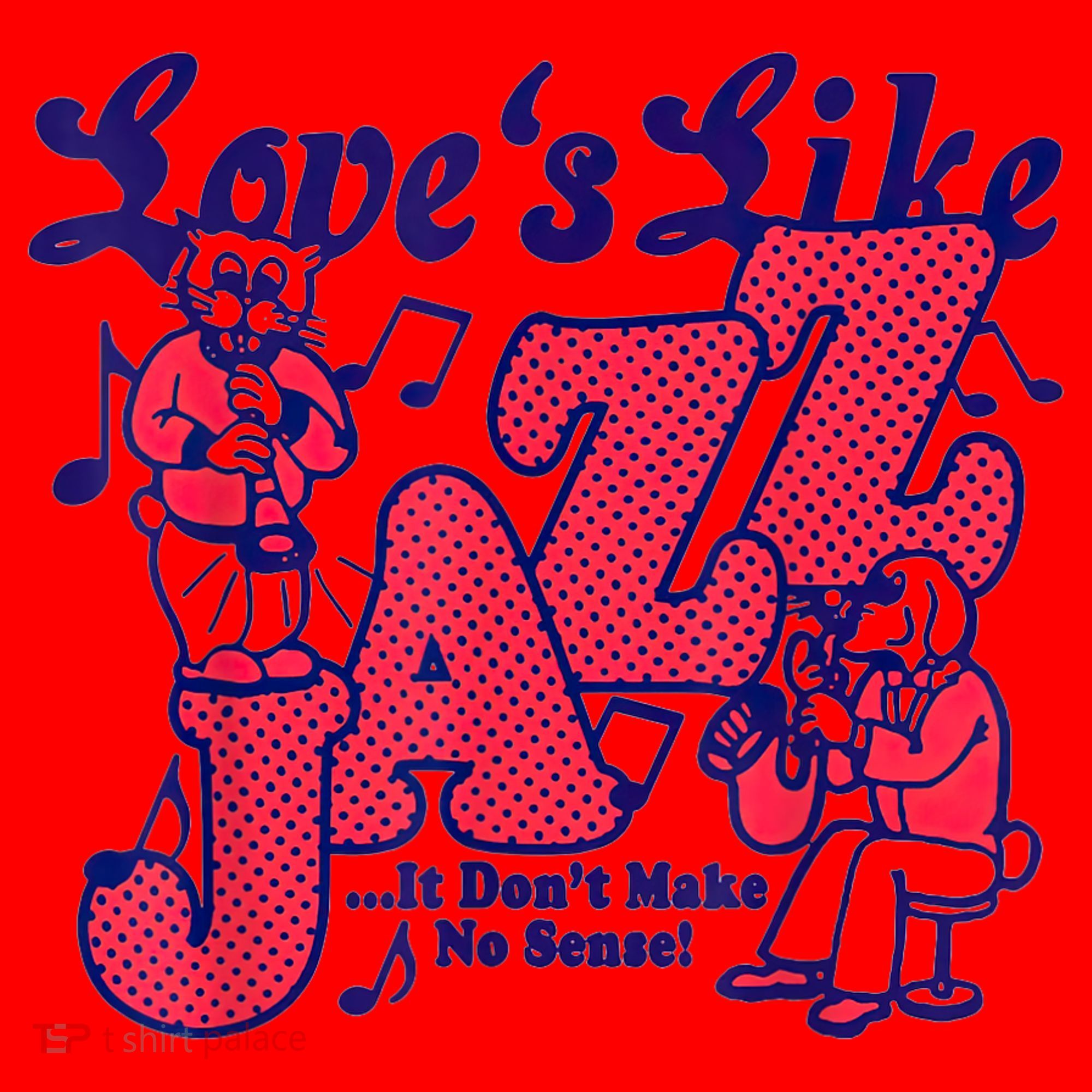 LoveS Like Jazz...It DonT Make No Sense Santa Hat