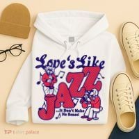 LoveS Like Jazz...It DonT Make No Sense Hoodie thumb 4