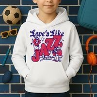 LoveS Like Jazz...It DonT Make No Sense Kids Hoodie thumb 2