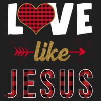 Love Like Jesus Cute Leopard Women's Sweatshirt thumb 2