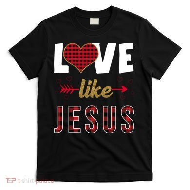 Love Like Jesus Cute Leopard T-Shirt