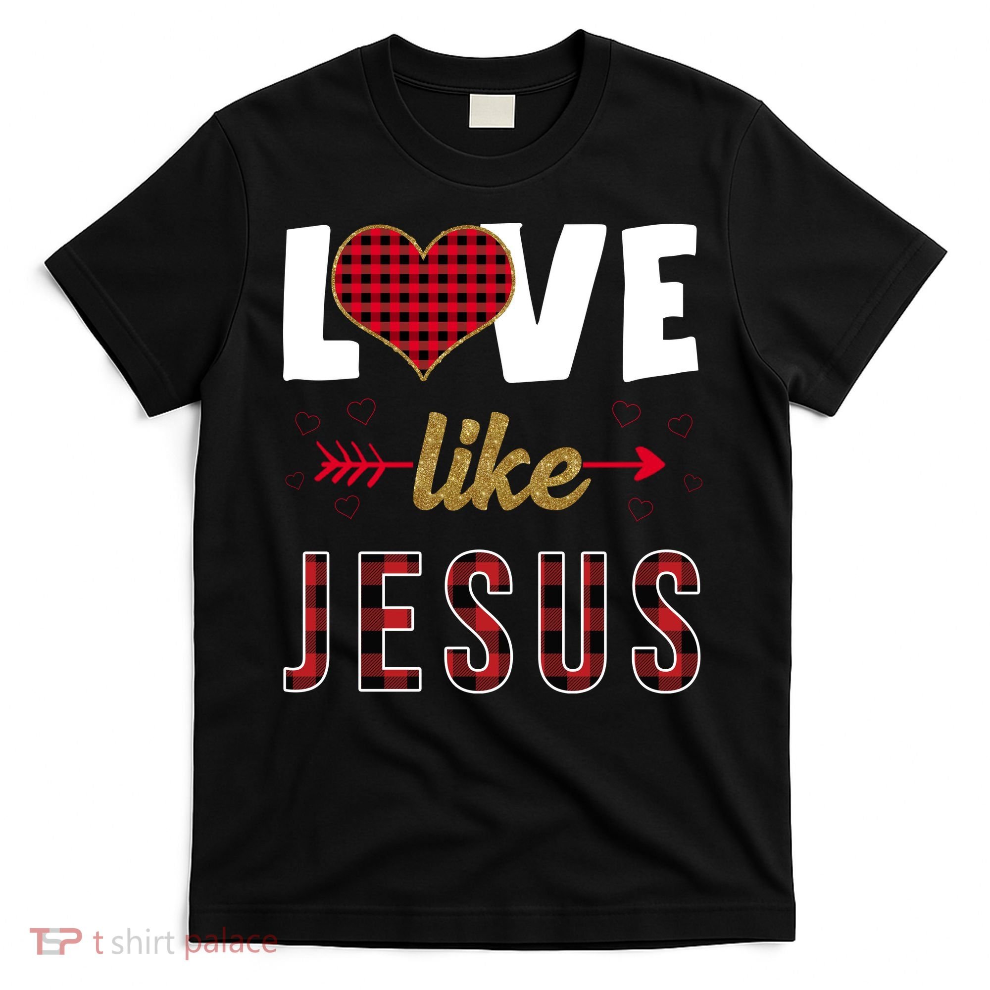 Love Like Jesus Cute Leopard T-Shirt