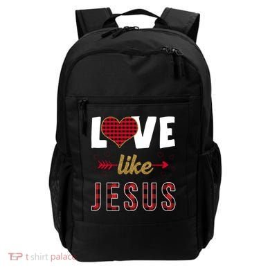 Love Like Jesus Cute Leopard Backpack
