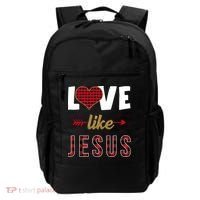 Love Like Jesus Cute Leopard Backpack thumb 0