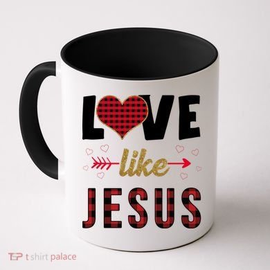 Love Like Jesus Cute Leopard Coffee Mug