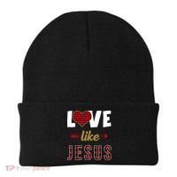 Love Like Jesus Cute Leopard Beanie thumb 0