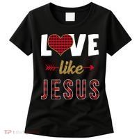 Love Like Jesus Cute Leopard Women's T-Shirt thumb 0