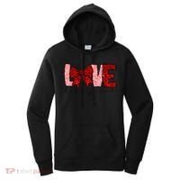 Love Like Jesus Coquette Bow Valentine Women's Hoodie thumb 0