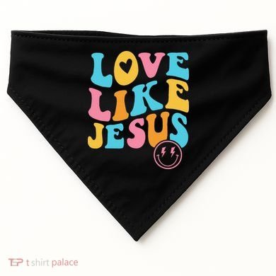 Love Like Jesus USA-Made Doggie Bandana