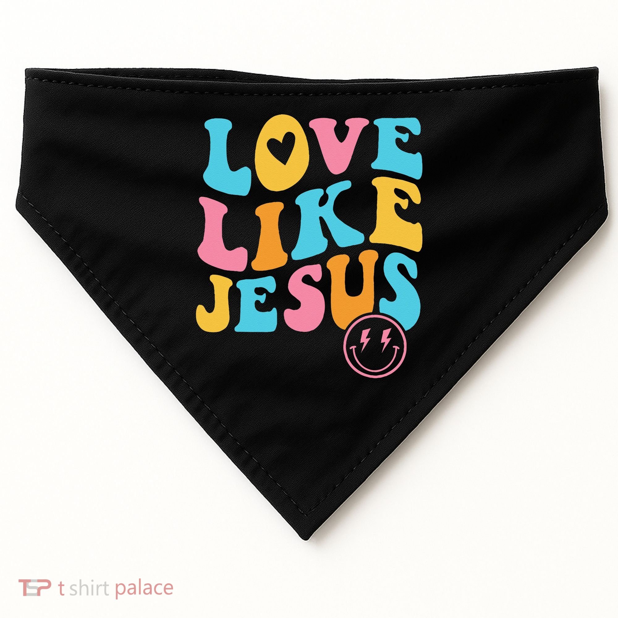 Love Like Jesus USA-Made Doggie Bandana