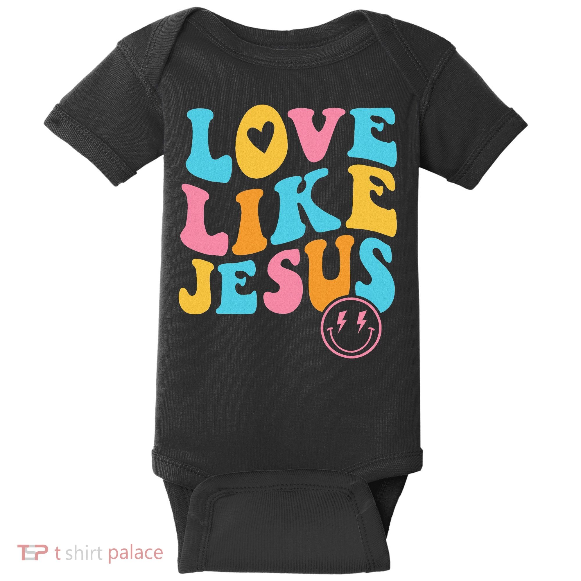 Love Like Jesus Baby Bodysuit