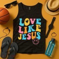 Love Like Jesus Tank Top thumb 4