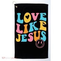Love Like Jesus Golf Towel thumb 0