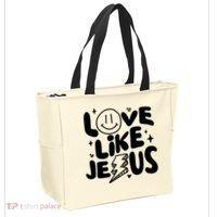 Love Like Jesus Christian Church Tote Bag thumb 2