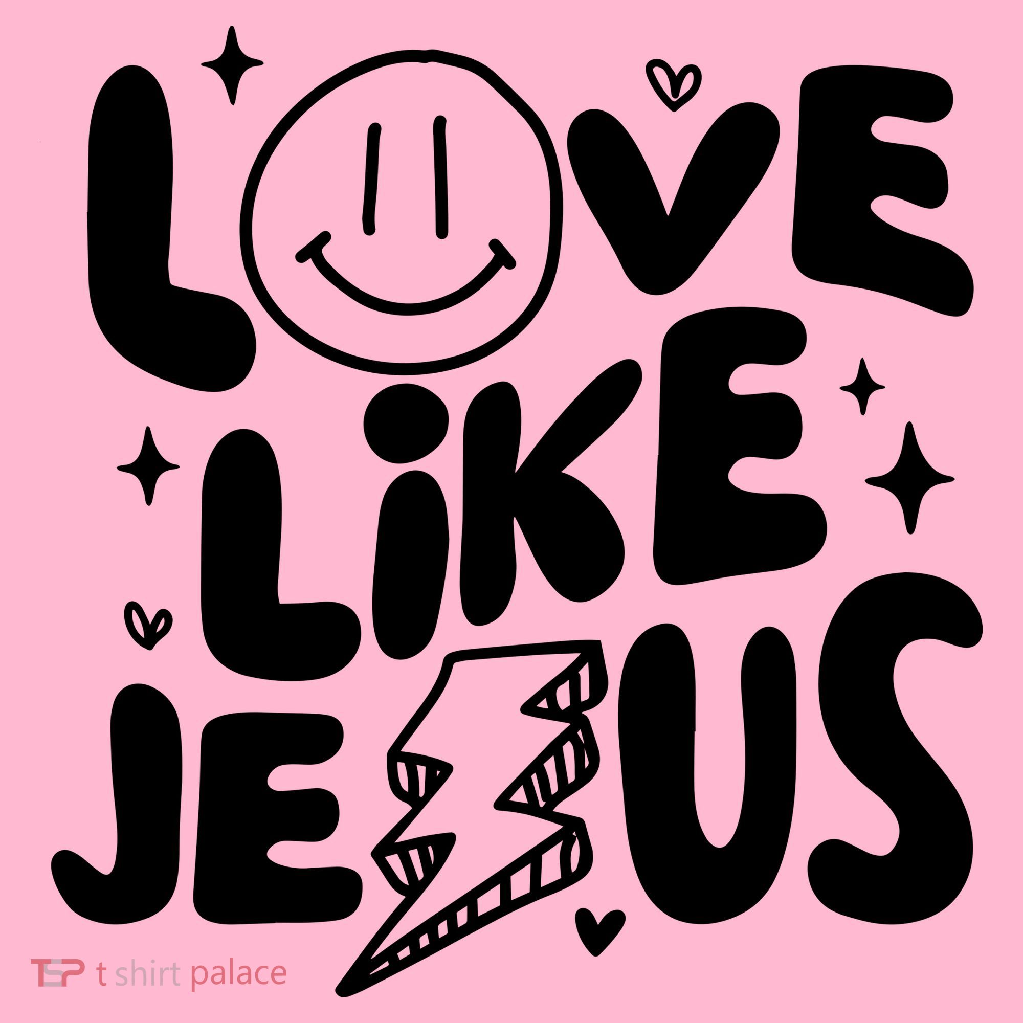 Love Like Jesus Christian Church Coaster