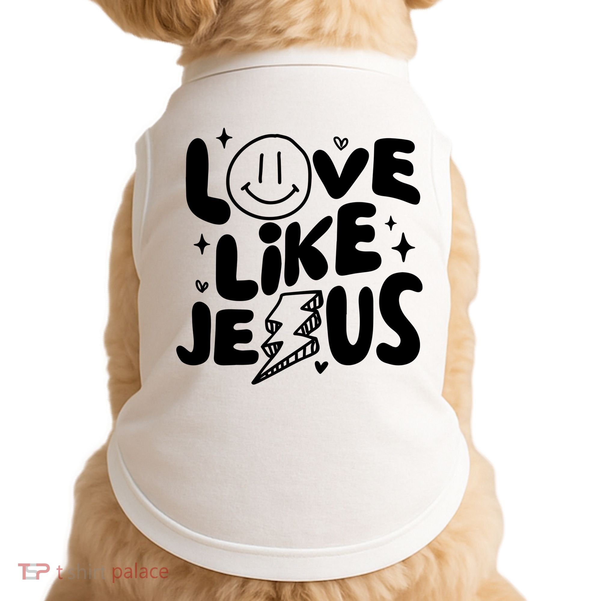 Love Like Jesus Christian Church Doggie Tank