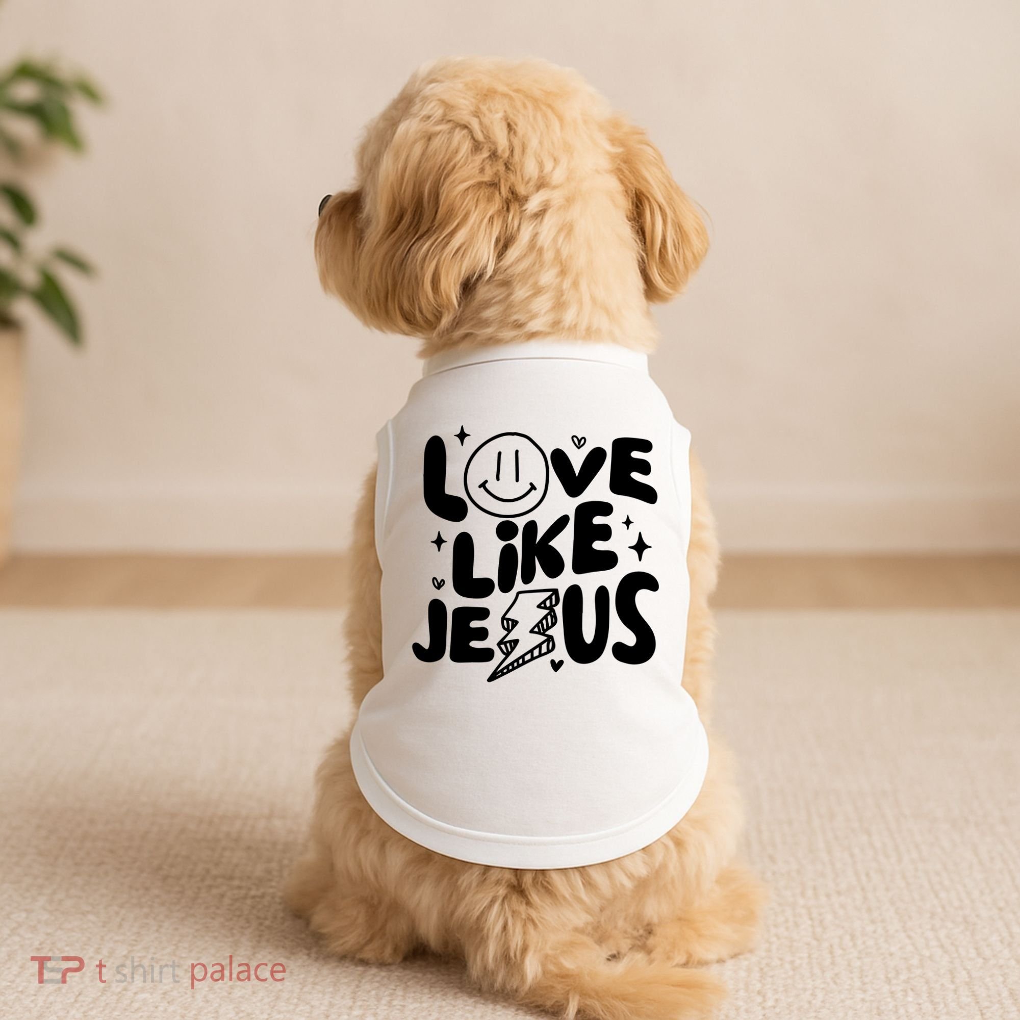 Love Like Jesus Christian Church Doggie Tank