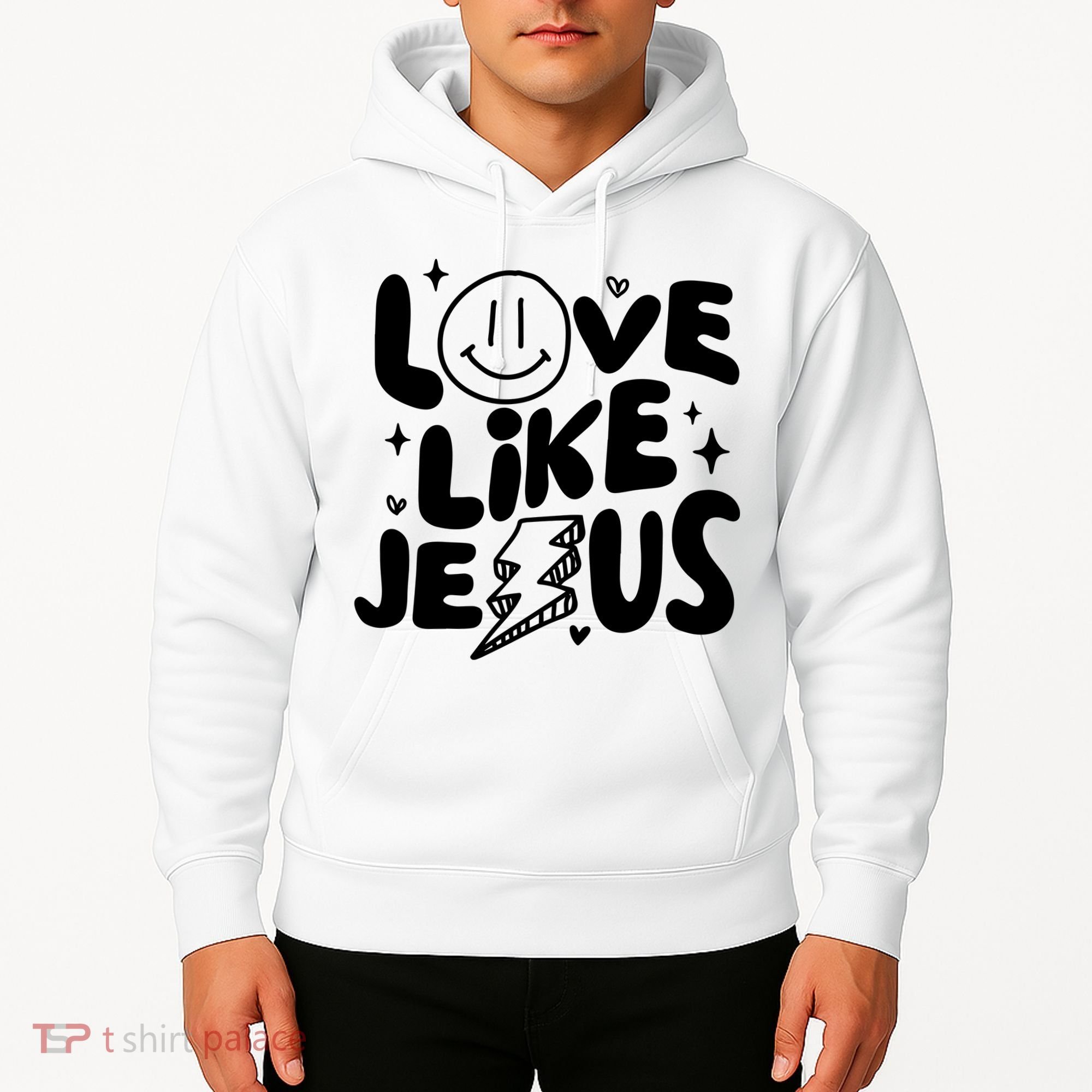 Love Like Jesus Christian Church Hoodie