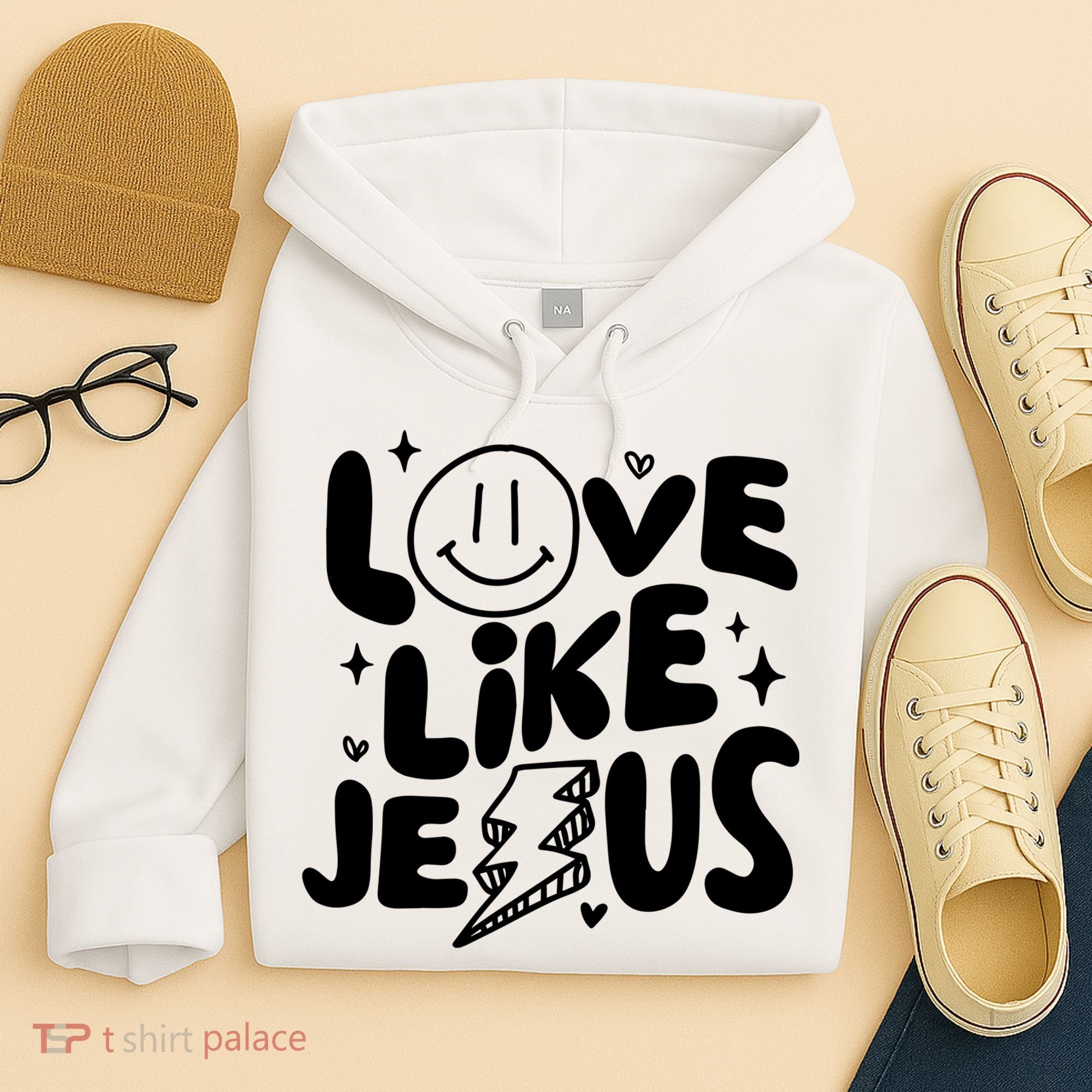 Love Like Jesus Christian Church Hoodie