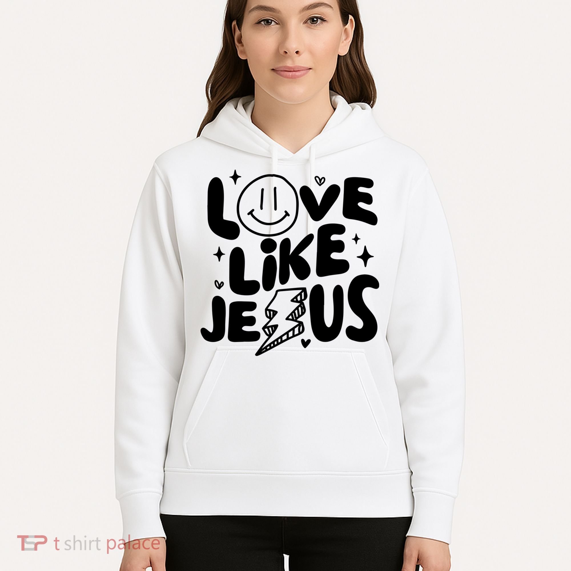 Love Like Jesus Christian Church Hoodie
