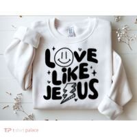 Love Like Jesus Christian Church Sweatshirt thumb 2