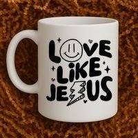 Love Like Jesus Christian Church Coffee Mug thumb 2