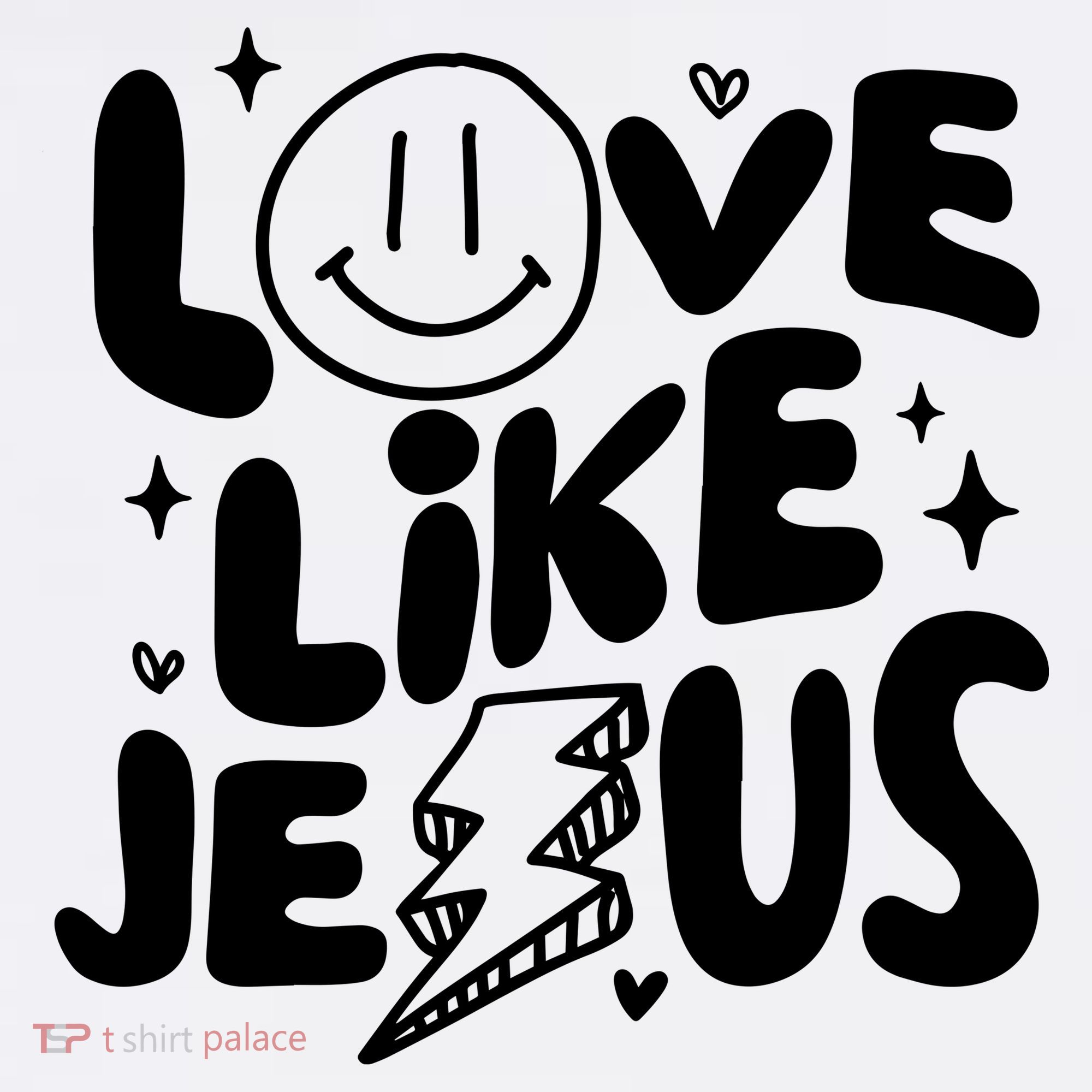 Love Like Jesus Christian Church Women's Hoodie