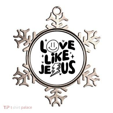 Love Like Jesus Christian Church Ornament