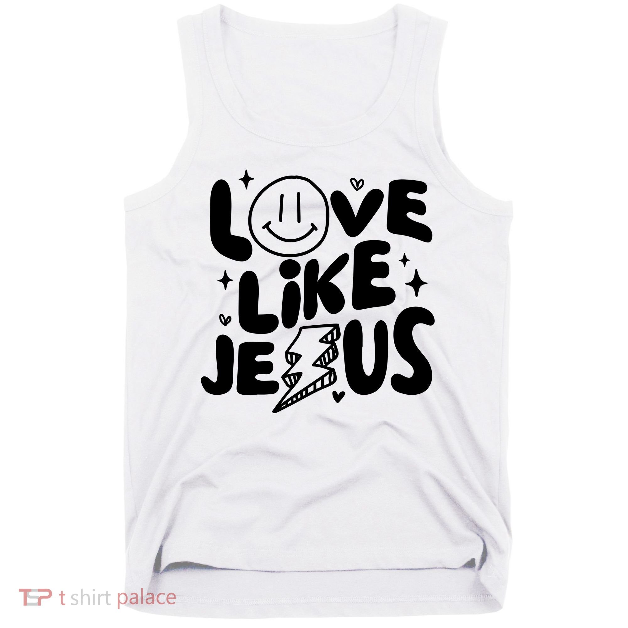 Love Like Jesus Christian Church Tank Top