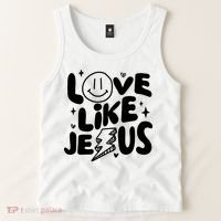 Love Like Jesus Christian Church Tank Top thumb 2