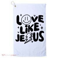 Love Like Jesus Christian Church Golf Towel thumb 0