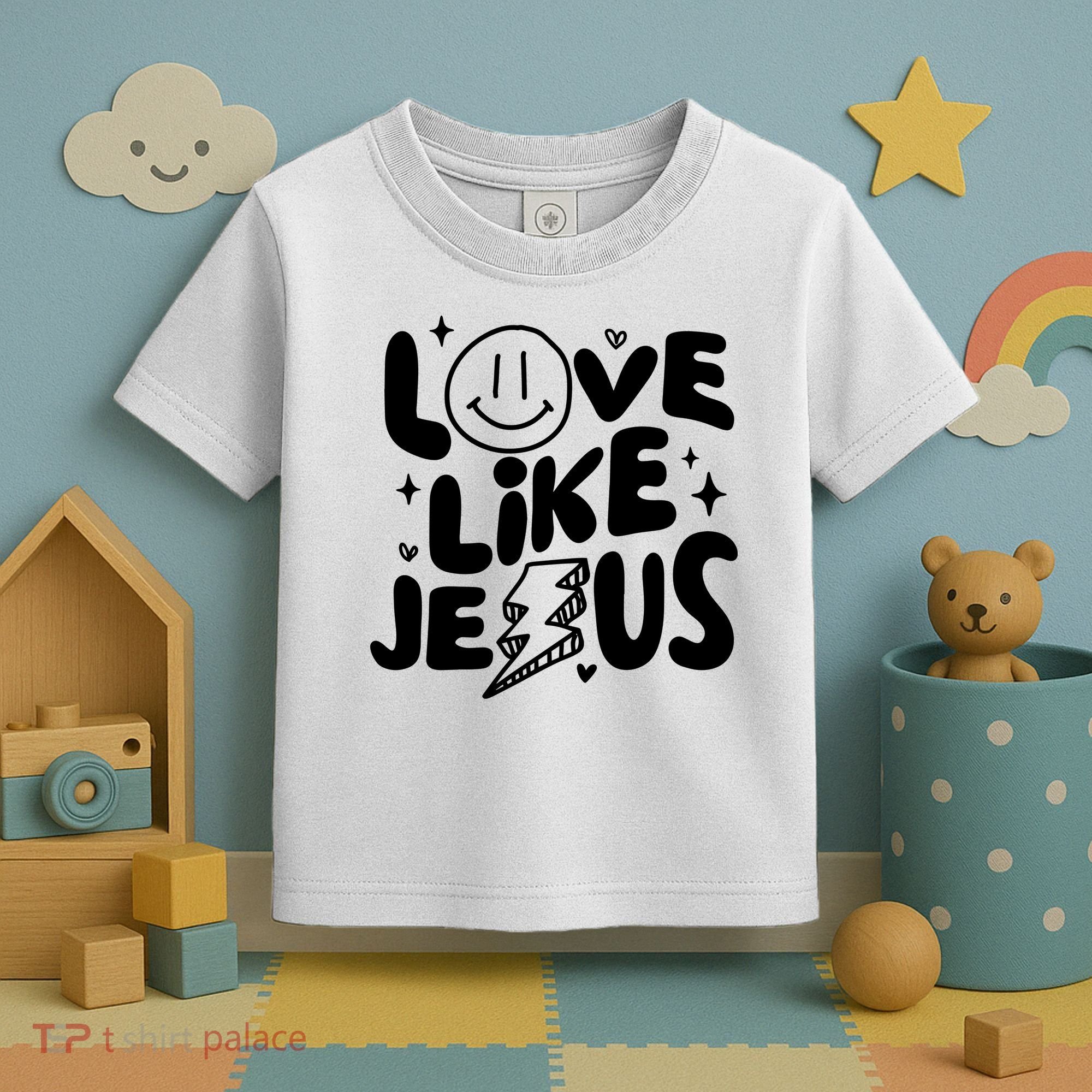 Love Like Jesus Christian Church Toddler T-Shirt