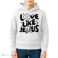 Love Like Jesus Christian Church Kids Hoodie thumb 4