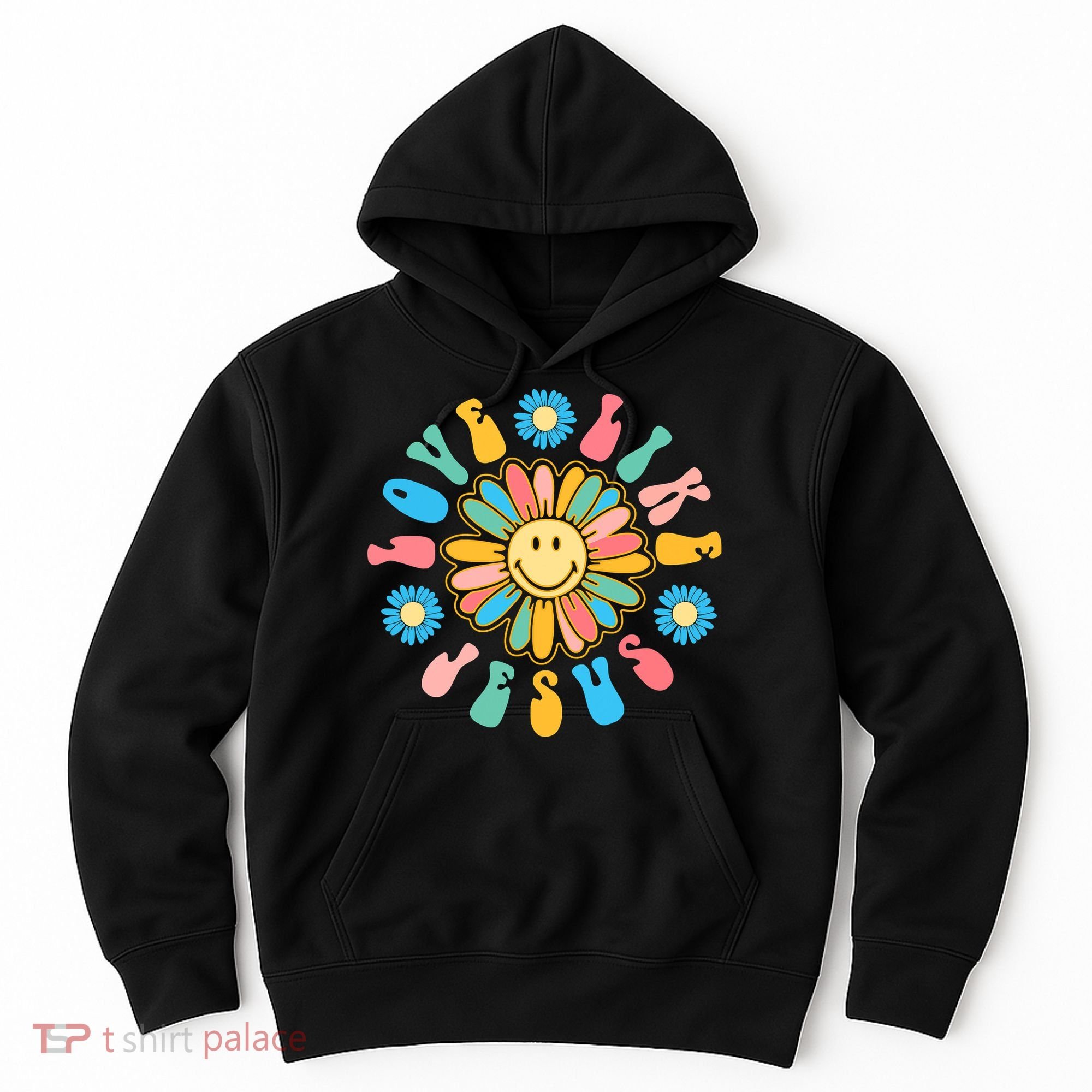 Love Like Jesus Religious God Funny Christian Hoodie