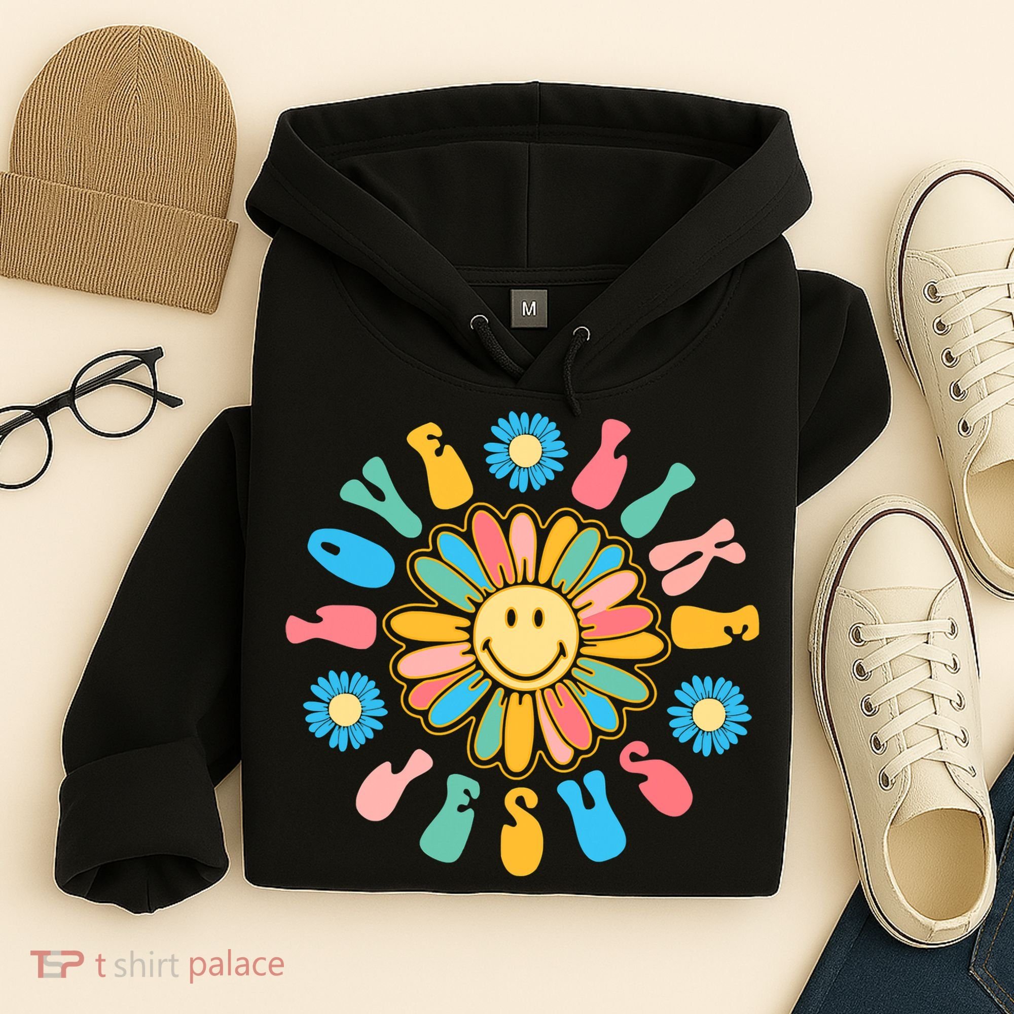 Love Like Jesus Religious God Funny Christian Hoodie
