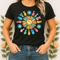 Love Like Jesus Religious God Funny Christian Women's T-Shirt thumb 2
