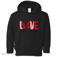 Love Like Jesus Valentine Coquette Valentine Toddler Hoodie thumb 0