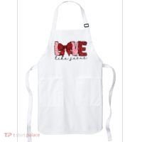 Love Like Jesus Valentine Coquette Valentine Apron thumb 0