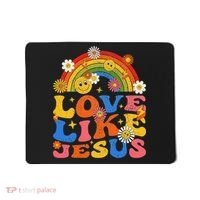 Love Like Jesus Positive Catholic Preppy Retro Christian Mousepad thumb 0