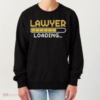 Lawyer Loading Judge Law Justice Attorney Lawyer Women's Sweatshirt thumb 0