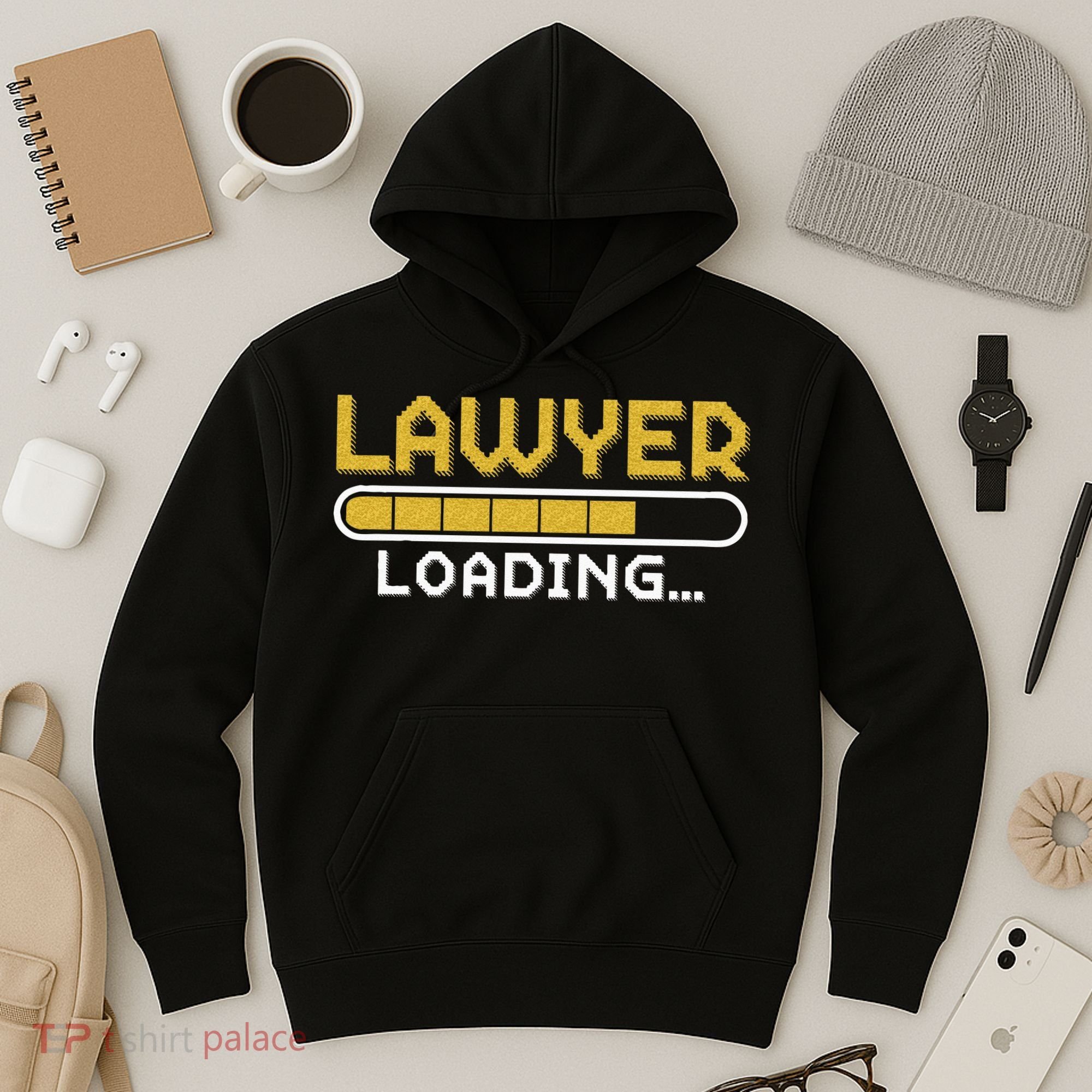 Lawyer Loading Judge Law Justice Attorney Lawyer Hoodie