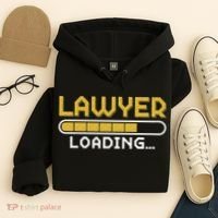 Lawyer Loading Judge Law Justice Attorney Lawyer Hoodie thumb 4