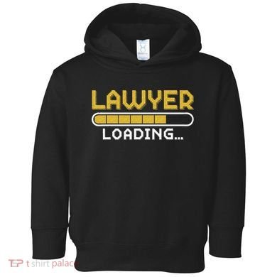 Lawyer Loading Judge Law Justice Attorney Lawyer Toddler Hoodie