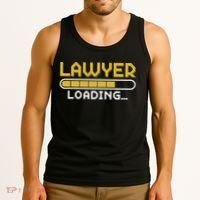 Lawyer Loading Judge Law Justice Attorney Lawyer Tank Top thumb 3