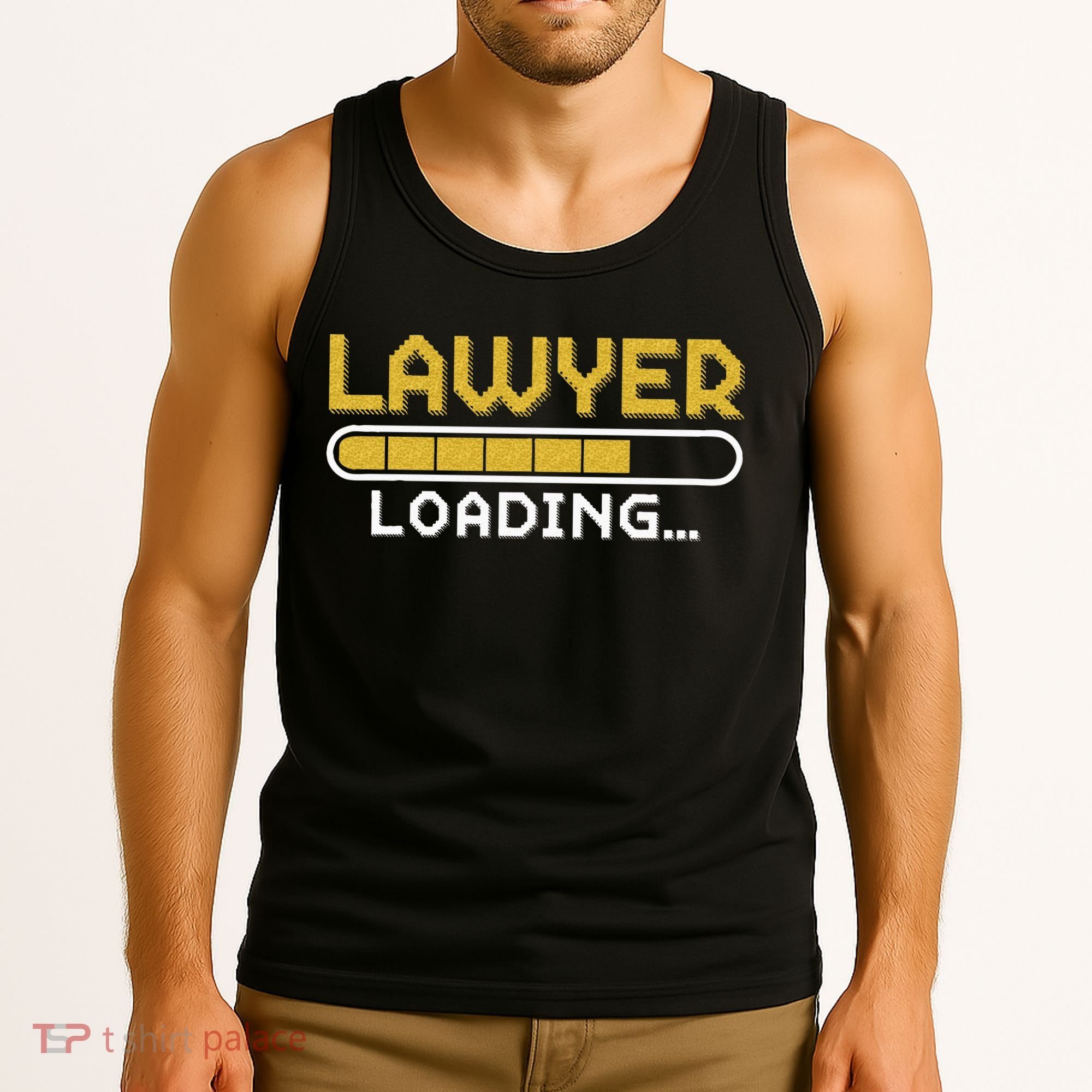 Lawyer Loading Judge Law Justice Attorney Lawyer Tank Top