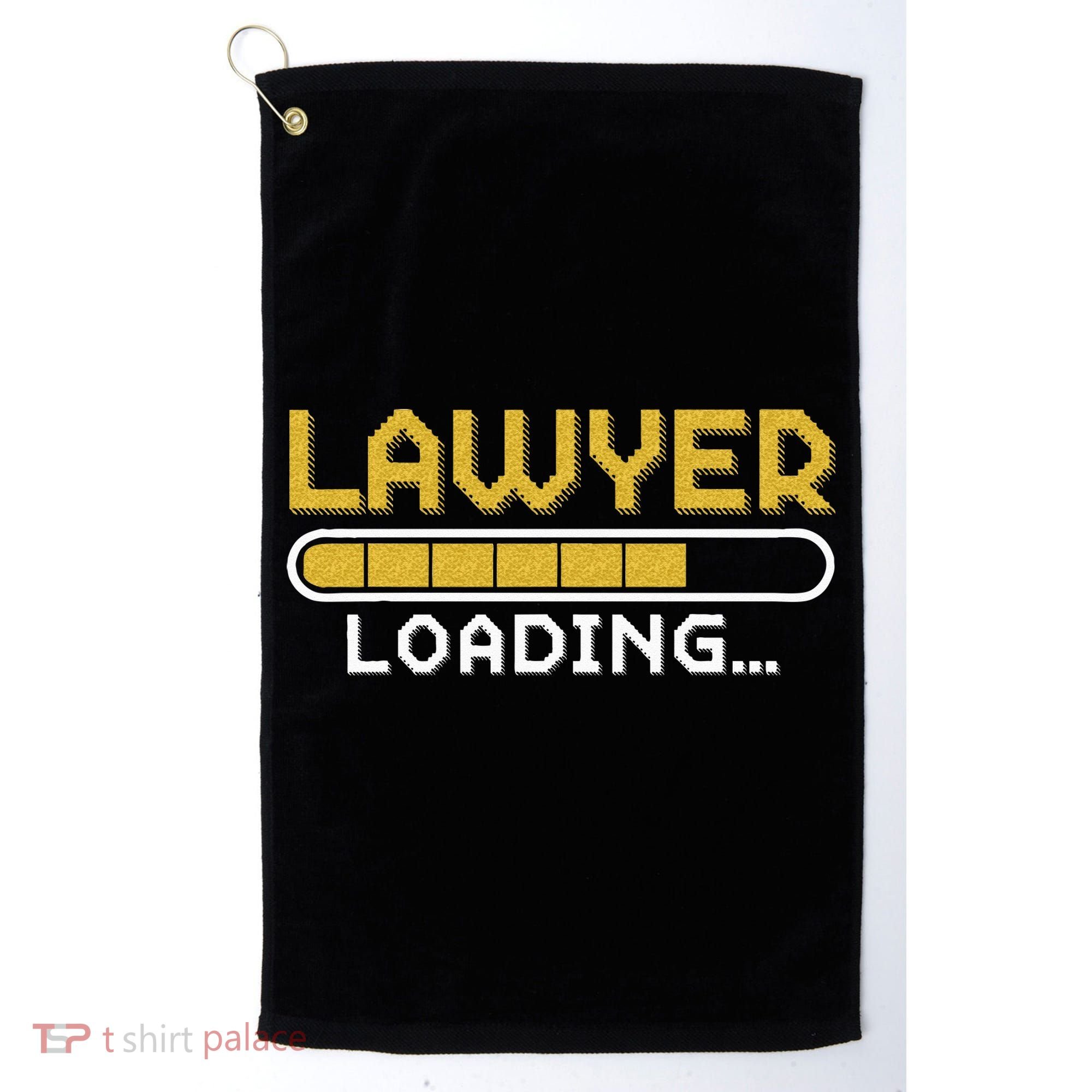 Lawyer Loading Judge Law Justice Attorney Lawyer Golf Towel